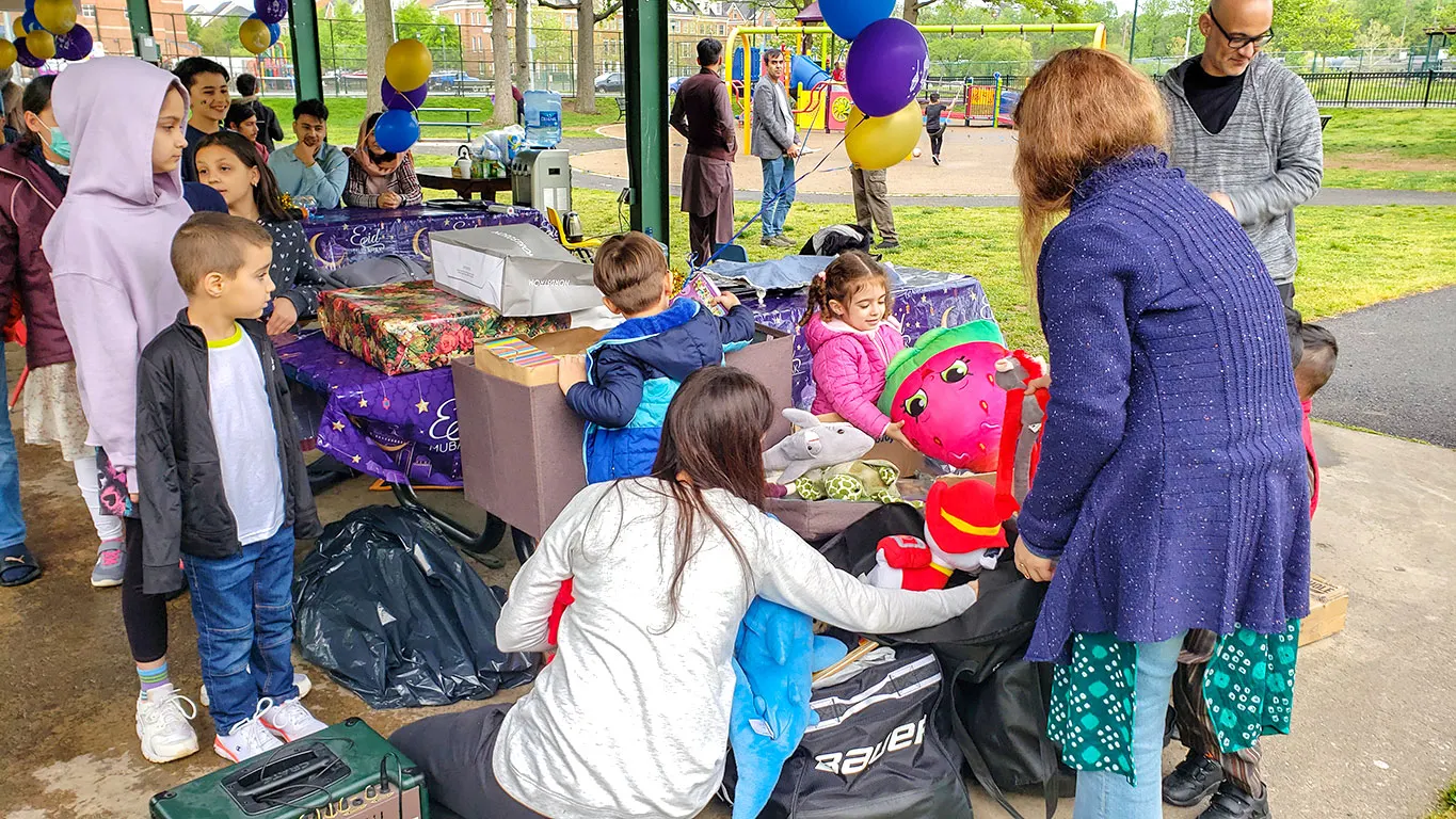 Toys Distribution to Kids