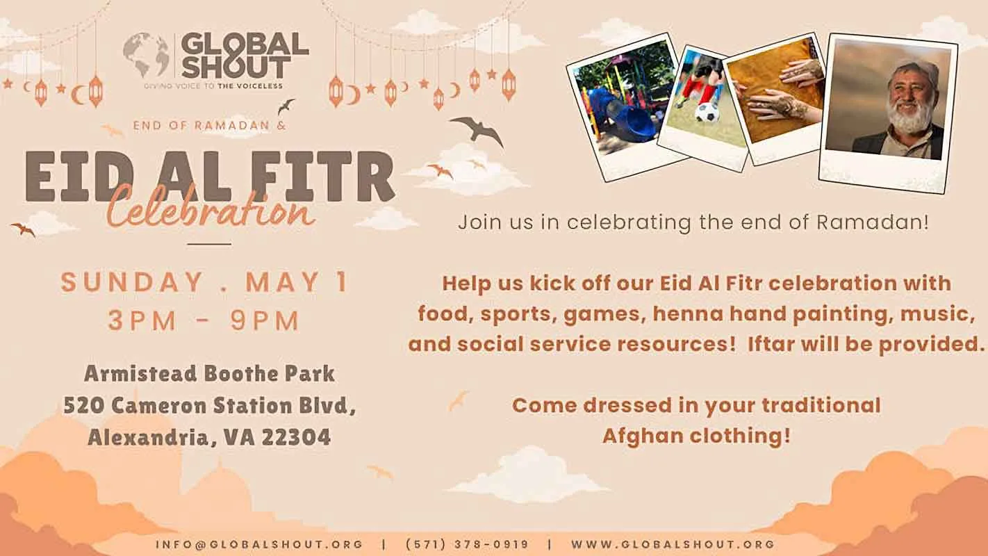 Eid al Fitr 2022 information flyer