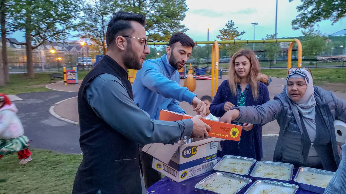 Preparing Food for Iftar
