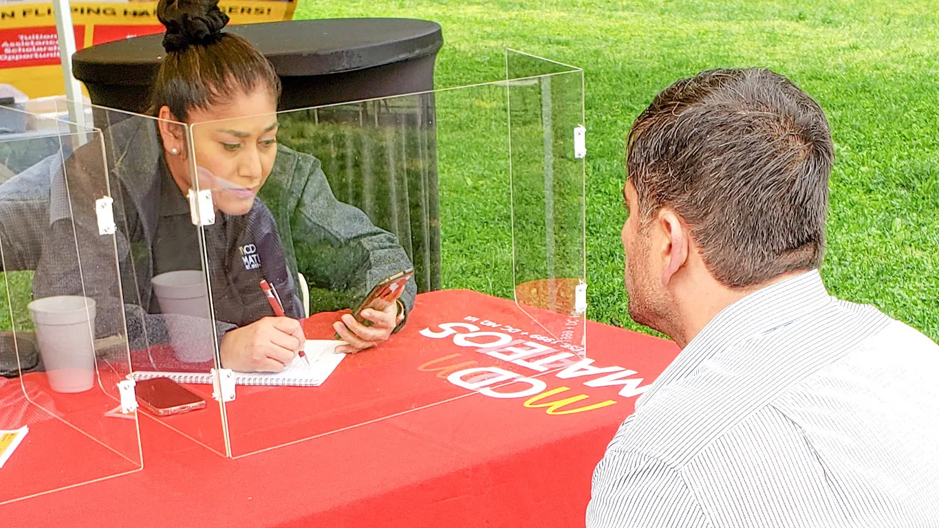 Refugee Getting McDonald's Job