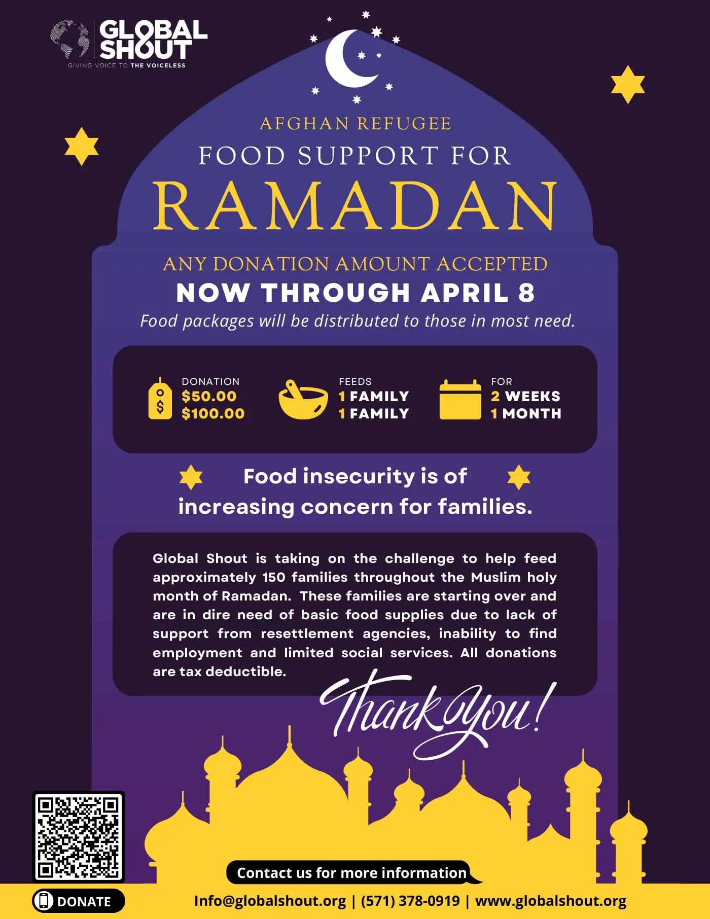 Photograph from Afghan Refugee Food Support for Ramadan