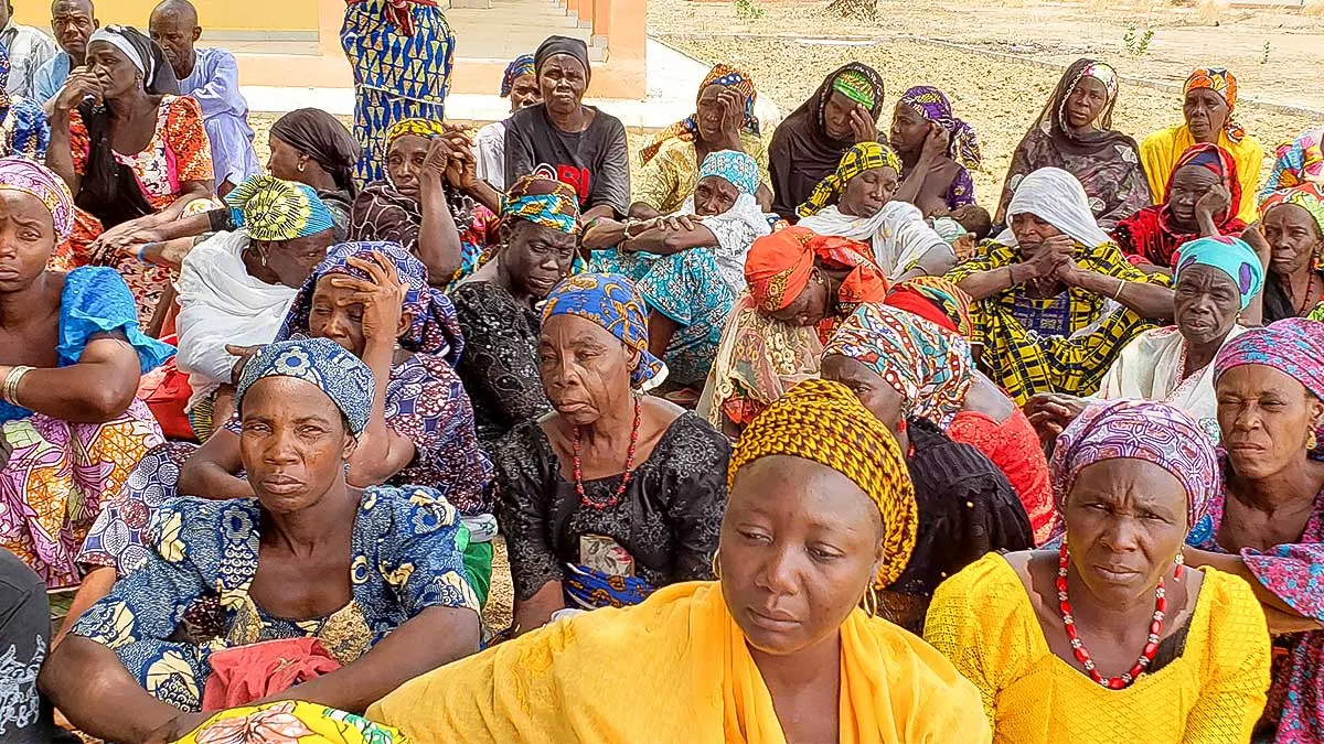 women gathering